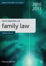 Core Statutes on Family Law 201011