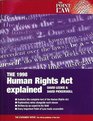 The 1998 Human Rights ACT Explained