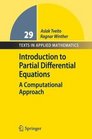Introduction to Partial Differential Equations A Computational Approach