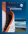 Elementary Statistics A Brief Version w/Data Disk