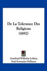 De La Tolerance Des Religions