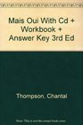 Mais Oui With Cd  Workbook  Answer Key 3rd Ed
