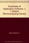 Essentials of Application Software Dos Wordperfect 50/51 Lotus 123 Release 22 dBASE III Plus