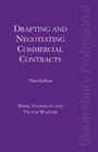 Drafting and Negotiating Commercial Contracts Third Edition