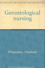 Gerontological nursing