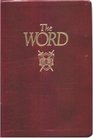 The Word Study Bible Burgundy Leather Authorized King James Version RedLetter Edition Burgundy Leather