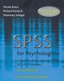SPSS for Psychologists A Guide to Data Analysis Using Spss for Windows