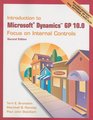 Introduction to Microsoft Dynamics GP 100 Focus on Internal Controls
