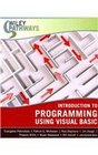 Wiley Pathways Introduction to Programming Using  Visual Basic with Project Manual Set