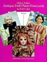 Antique Doll Photo Postcards in Full Color (Card Books)