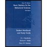Student Workbook and Study Guide Used with HeimanBasic Statistics for the Behavioral Sciences