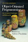ObjectOriented Programming An Evolutionary Approach