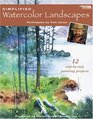 Simplified Watercolor Landscapes