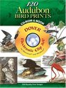 120 Audubon Bird Prints CDROM and Book