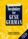 Vocabulary for GCSE German