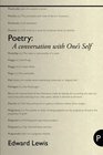 Poetry A Conversation with One's Self