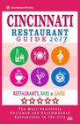 Cincinnati Restaurant Guide 2017 Best Rated Restaurants in Cincinnati Ohio  500 Restaurants Bars and Cafs recommended for Visitors 2017