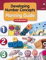 Planning Guide for Developing Number Concepts