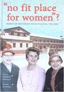 'No Fit Place for Women' Women in New South Wales Politics 18562006