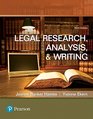 Legal Research Analysis and Writing