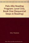 Palo Alto Reading Program Level One Book One