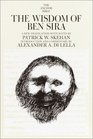 Wisdom of Ben Shira