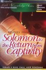Studies from Solomon to the Return from Captivity  Adult Teaching Guide