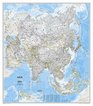 Asia Wall Map Laminated