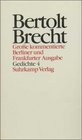 Werke  Groe kommentierte Berliner und Frankfurter Ausgabe 30 Bde Bd14 Gedichte