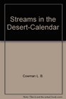 Streams in the DesertCalendar