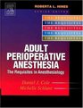 Adult Perioperative Anesthesia The Requisites in Anesthesiology