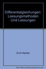 Differentialgleichungen Loesungsmethoden Und Loesungen