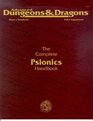 The Complete Psionics Handbook Player's Handbook Rules Supplement Dungeons  Dragons