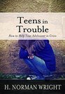 Teens In Trouble How To Help Your Adolescent In Crisis By H Norman Wright