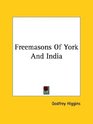 Freemasons of York and India