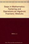 Factoring and Operations on Algebraic Fractions 2nd Edition