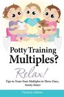 Potty Training Multiples Relax Tips to Guide You Through A ThreeDay Potty Training Process  Sanity Intact