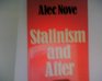 Stalinism and After