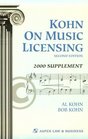 Kohn on Music Licensing 2000 Supplement