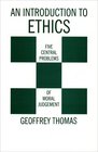 An Introduction to Ethics Five Central Problems of Moral Judgement