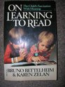 On Learning to Read