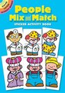 People Mix and Match Sticker Activity Book