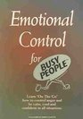 Emotional Control for Busy People