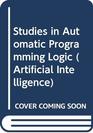 Studies in Automatic Programming Logic