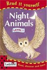 Night Animals Level 1