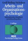 Arbeits und Organisationspsychologie