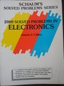 2000 Solved Problems in Electronics
