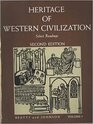 Heritage of Western Civilization Volume 2