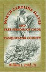 North Carolina Slaves and Free Persons of Color Pasquotank County
