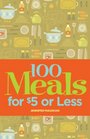100 Meals for 5 or Less